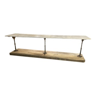 Early 20th Century Antique Oversized Console For Sale