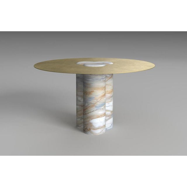 Contemporary Jumbo Calacatta Table by Etamorph For Sale - Image 3 of 6