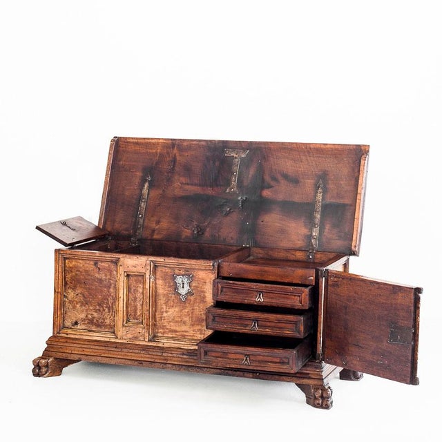 This chest has been completely restored recently. The surface has been thoroughly cleaned, consolidation work has been...