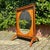 Traditional Antique Classicism Standing Mirror in Walnut For Sale - Image 3 of 12