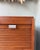 Large Oak Roll-Top Filing Cabinet by Lacour, 1950s For Sale - Image 9 of 14