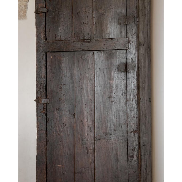 Brown Antique Cabinet in Patina, 1890s For Sale - Image 8 of 12