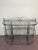 Vintage French Iron and Brass Baker's Rack For Sale - Image 4 of 8