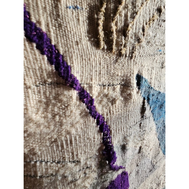 Triangle VI: Law of Three Series - Hand Woven Contemporary Tapestry For Sale - Image 9 of 9