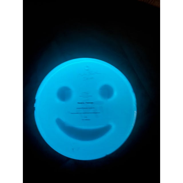 Exhibited Beverly Bev Fishman Smiley Face Resin Wall Sculpture With Phosphorescent Pigment, Signed, 2010, David Richard Gallery For Sale - Image 11 of 12
