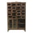Wooden Display Cabinet with 20 Glass Compartments For Sale - Image 3 of 6