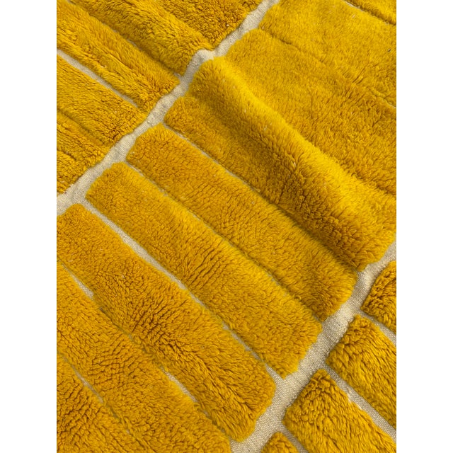 Vintage Hand-Knotted Moroccan Mrirt Rug, 2010s For Sale - Image 6 of 11