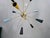 Not Yet Made - Made To Order 12-Light Brass Sputnik Chandelier With Colorful Cone Shades, Mid Century Modern Pendant For Sale - Image 5 of 6
