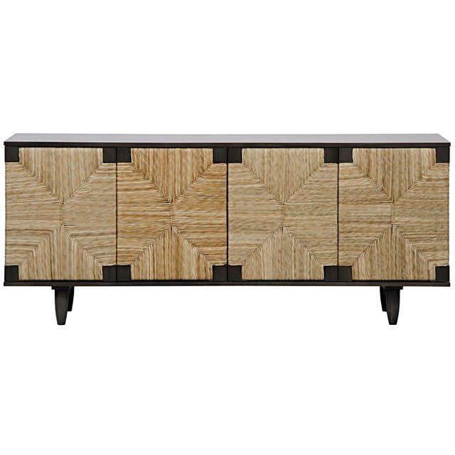 Noir NOIR Brook 4 Door Sideboard, Pale For Sale - Image 4 of 4