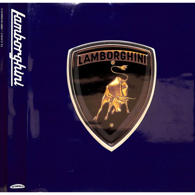 "Lamborghini's 25th Anniversary 1963-1988" Book Pasini, Stefano For Sale