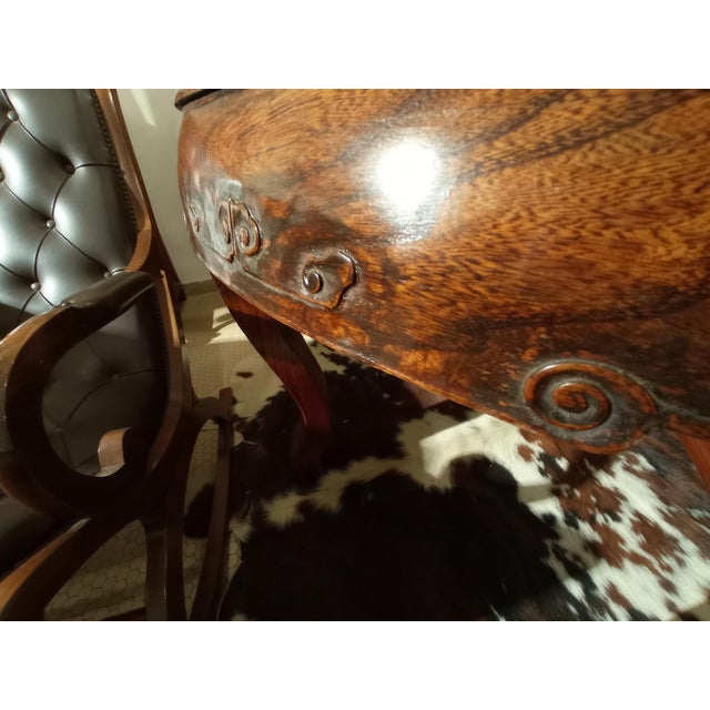 Rosewood Round Table For Sale - Image 11 of 12