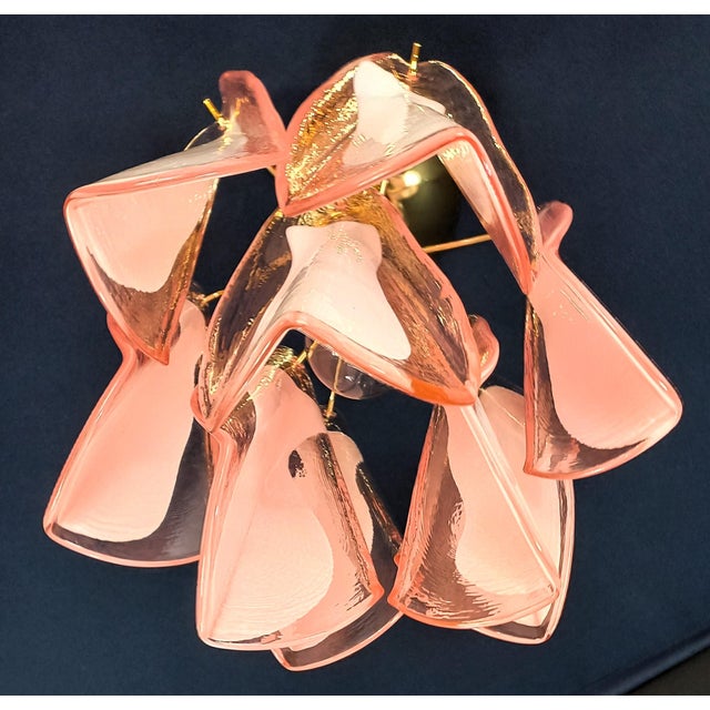 Vintage Murano Glass Ceiling Lamp, 1971 For Sale - Image 3 of 6