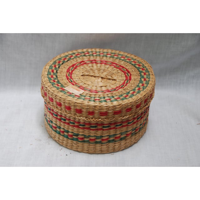 Vintage Sweet Grass Nesting Baskets Set of 5 Chairish