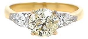 Dcla 18ct Yellow & White Gold Diamond Engagement Ring 1.79ct 3.64g, Size 6
