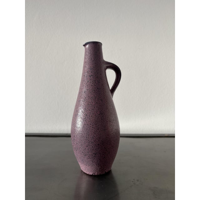 Hand-Thrown Jug with Handle from Töpferhof Römhild, GDR, 1960s For Sale - Image 4 of 14