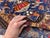 Hand-Knotted Baluchi Tree of Life Pictorial Prayer Wool Area Rug - 2'11" X 5'4" For Sale - Image 11 of 12