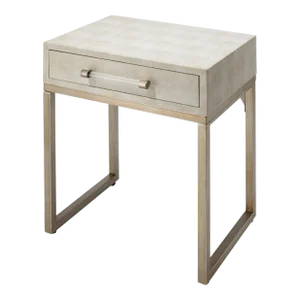 Lifestyle by JY Kain Side Table in Cream