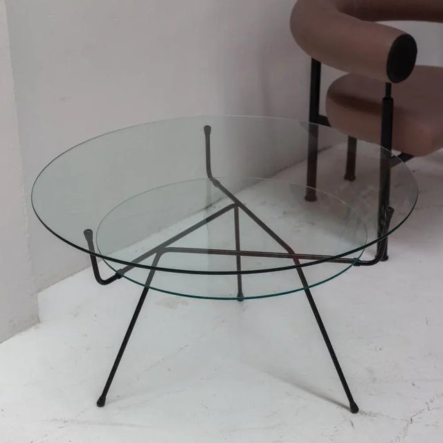 Mid-Century Modern Coffee Table attributed to Wim Rietveld for Gispen, 1950s For Sale - Image 3 of 6