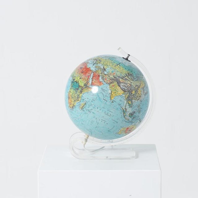 Acrylic Glass Globe Lamp For Sale - Image 4 of 18
