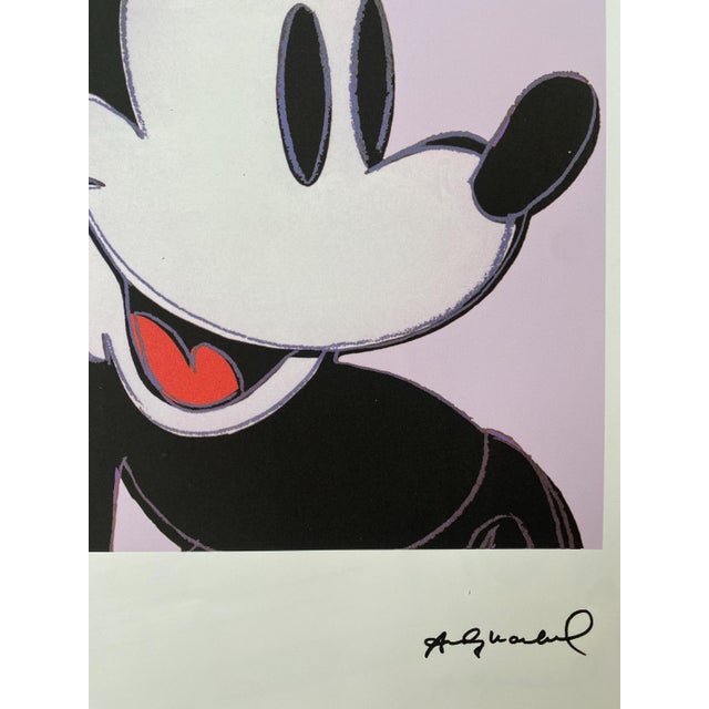 1980s After Andy Warhol, Mickey , 1980s, Lithograph For Sale - Image 5 of 9