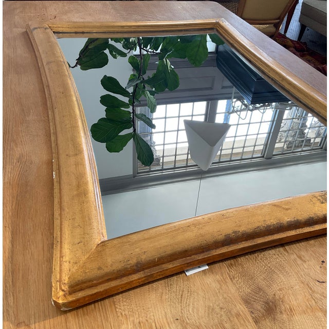 Danish Gilded Wall Mirror C. 1960's For Sale - Image 13 of 18