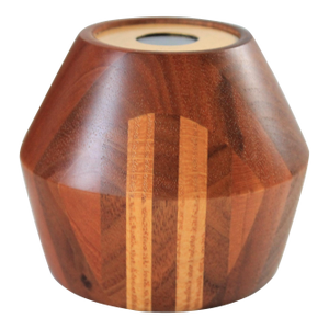Vintage Geometric Multiwood Desktop Kaleidoscope by Michael Collier