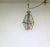 Mid-Century Modern 1970s Entry Way 3 Light Brass Pendant For Sale - Image 3 of 5