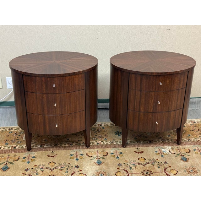 Contemporary Ethan Allen Bromley Nightstands, Pair For Sale - Image 3 of 12