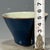 Vintage Chinoiserie Monochrome Blue Glazed Porcelain Teacup – Celadon Interior, Gilded Rim For Sale In Los Angeles - Image 6 of 9