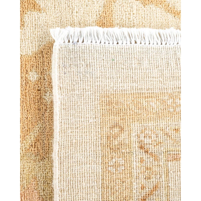 2000 - 2009 Eclectic, One-of-a-Kind Hand-Knotted Area Rug - Ivory, 11' 10" x 17' 8" For Sale - Image 5 of 8