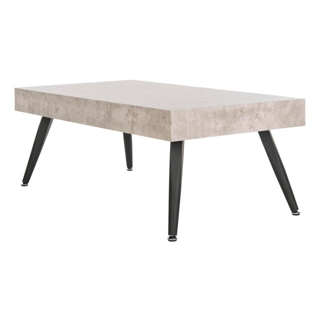 Holmes Coffee Table in Light Grey & Black For Sale In Philadelphia - Image 6 of 8