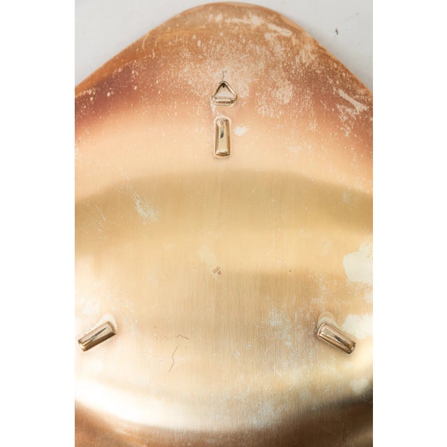 1950s Brass Painted Wall Plate from WMF, 1950s For Sale - Image 5 of 13