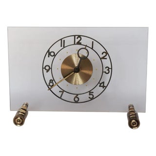 Art Deco Table Clock by Heinrich Möller For Sale