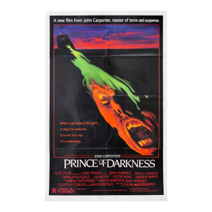 Vintage Horror John Carpenter's Prince of Darkness Original One Sheet Movie Poster