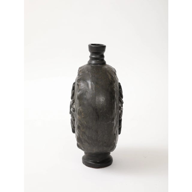 Ceramic 1960's Modernist French Pottery Vase For Sale - Image 7 of 12