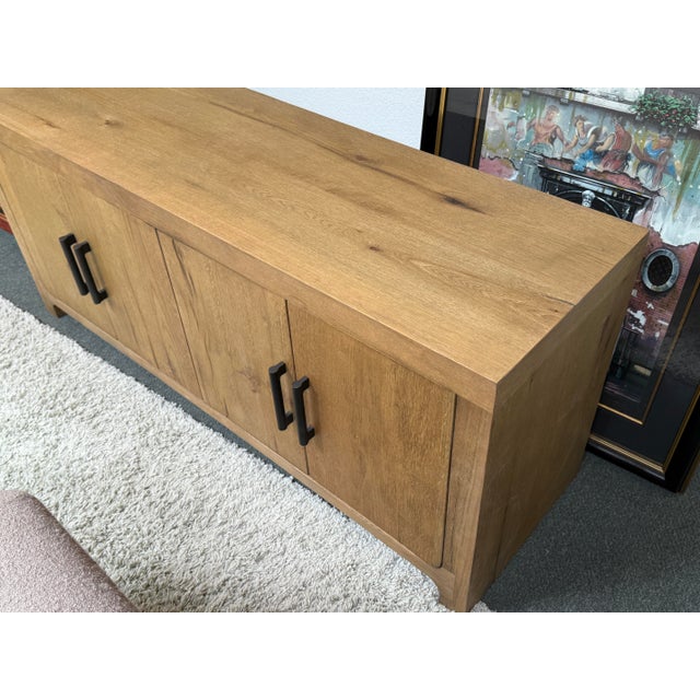 Wood Harrison and Nicholas Condos for Restoration Hardware Davos Sideboard For Sale - Image 7 of 12