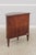 Theodore Alexander 4 Drawer 2 Door Mahogany Demilune Cabinet For Sale - Image 16 of 18