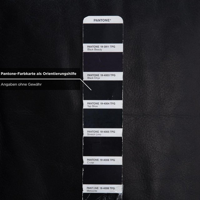 Model 6500 2-Seater Sofa in Black Leather from Rolf Benz For Sale - Image 10 of 14