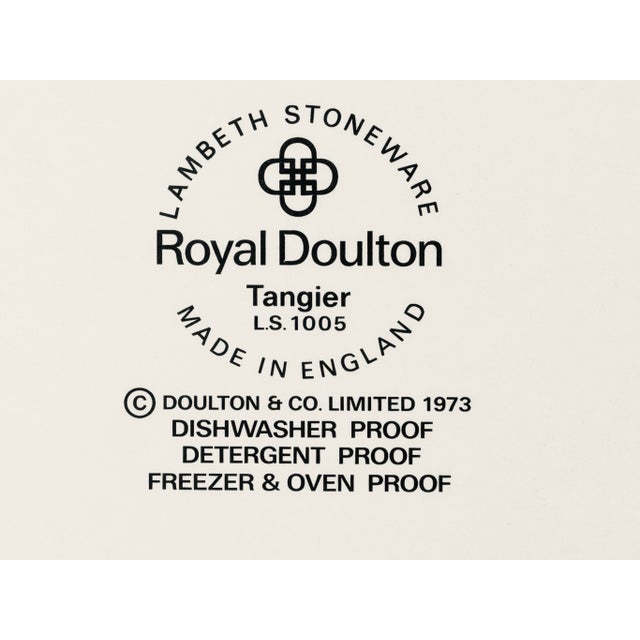 Description: Elevate your table with this striking 6-piece place setting in the sought-after Tangiers pattern by Royal...