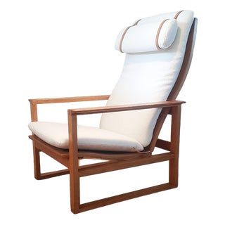 2254 Lounge Chair by Børge Mogensen for Fredericia, 1960s For Sale