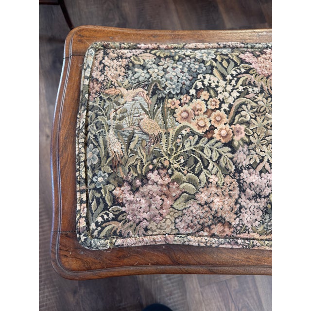 Early 20th Century French Provincial Upholstered Piano Bench For Sale - Image 10 of 13