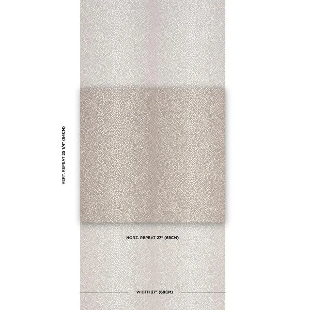 Celerie Kemble offers a fresh take on a familiar motif with Fickle Texture, an enlarged version of a classic shagreen....