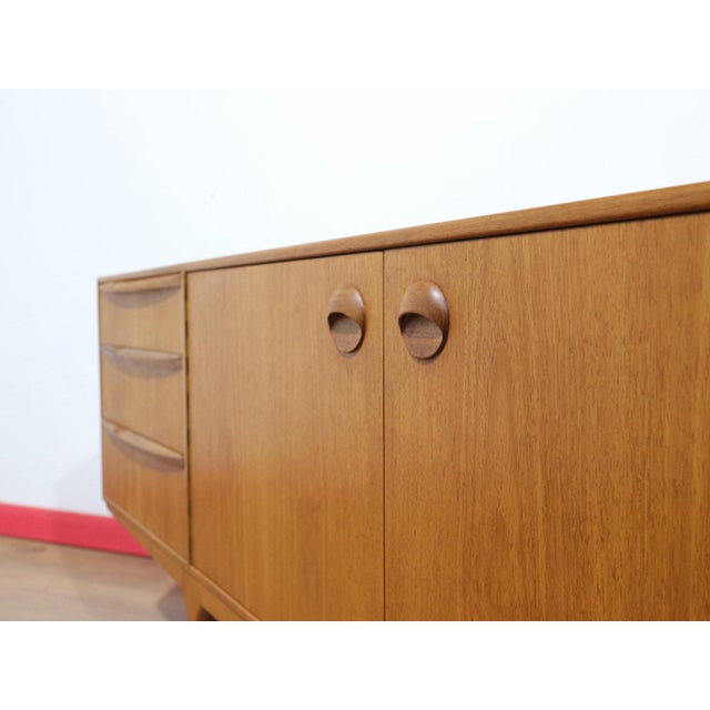 Mid 20th Century Mid Century Modern Vintage Teak Credenza Sideboard by McIntosh Danish Style For Sale - Image 5 of 15