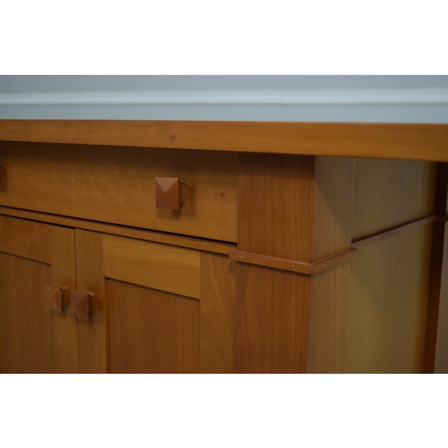 Wood Swartzendruber Studio Craftsmen Cherry Sideboard For Sale - Image 7 of 12