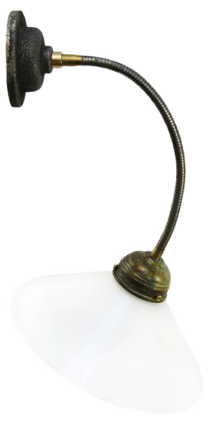 Mid-Century Opaline Glass Sconce