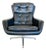 Mid-Century Danish Black Leather Swivel Chair from Dux For Sale