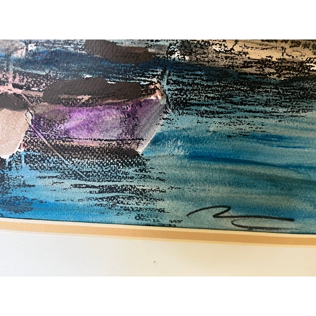 Rustic European 1970s Vintage Venice, Italy, Art Print For Sale - Image 3 of 4