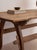 Refined trestle table crafted from solid antique pine. The rectangular top, enhanced by an authentic, warm, and time-worn...