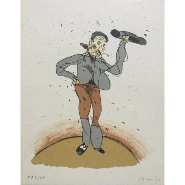 Antonio Seguí, The Bullfighter, 1993, Signed Lithograph For Sale - Image 5 of 6