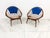Mid-Century Modern Hoop Chairs, a Pair, by Ib Kofod-Larsen for Selig, Denmark, C. 1964 For Sale - Image 3 of 10